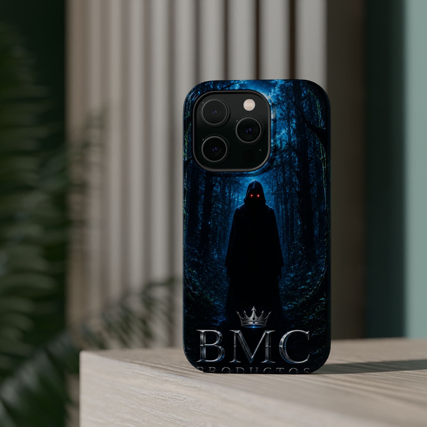 "Funda Magnética Reforzada🖤 El Vigía del Bosque Oscuro"