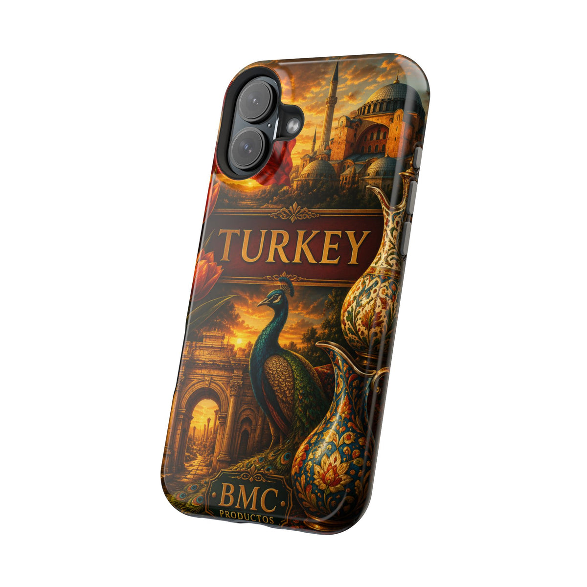 "Reinforced Magnetic Case Turkey✨ – Where East meets West"