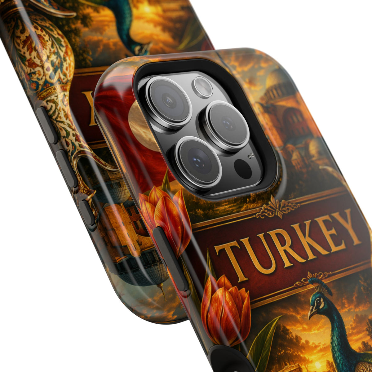 "Reinforced Magnetic Case Turkey✨ – Where East meets West"