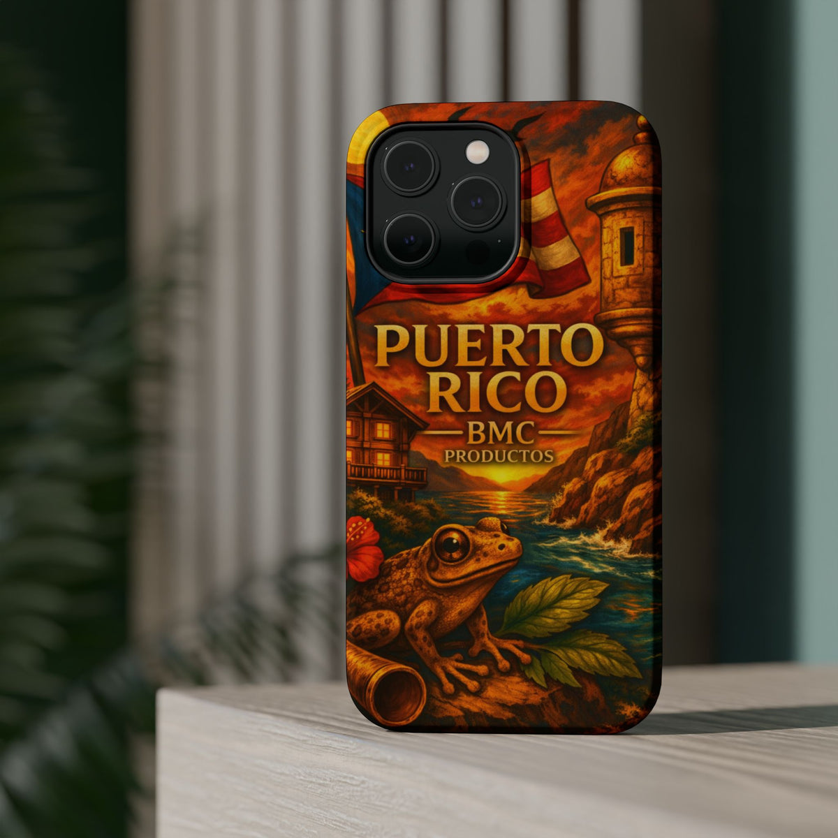 "Reinforced Magnetic Case Puerto Rico – Caribbean rhythm, soul, and color"