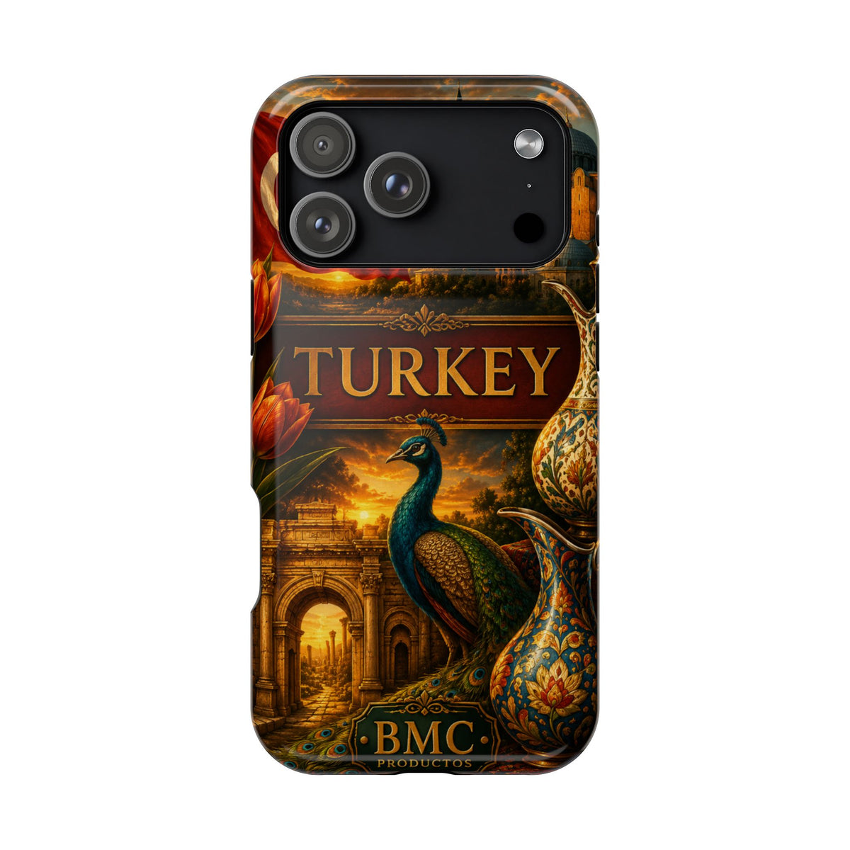 "Reinforced Magnetic Case Turkey✨ – Where East meets West"