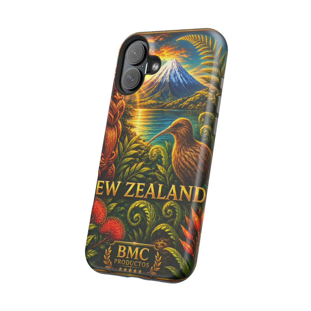 "New Zealand Reinforced Magnetic Case🏞️ – A paradise of nature and adventure"