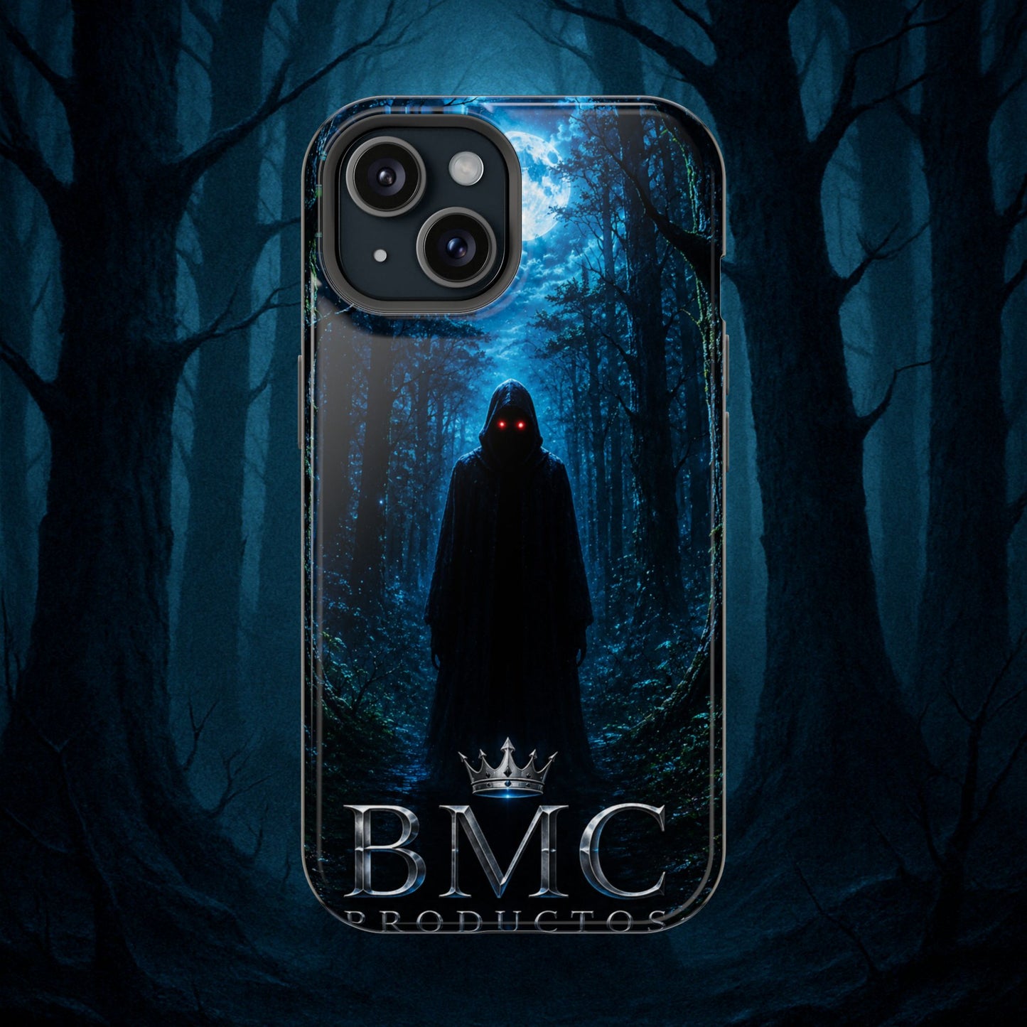"Funda Magnética Reforzada🖤 El Vigía del Bosque Oscuro"