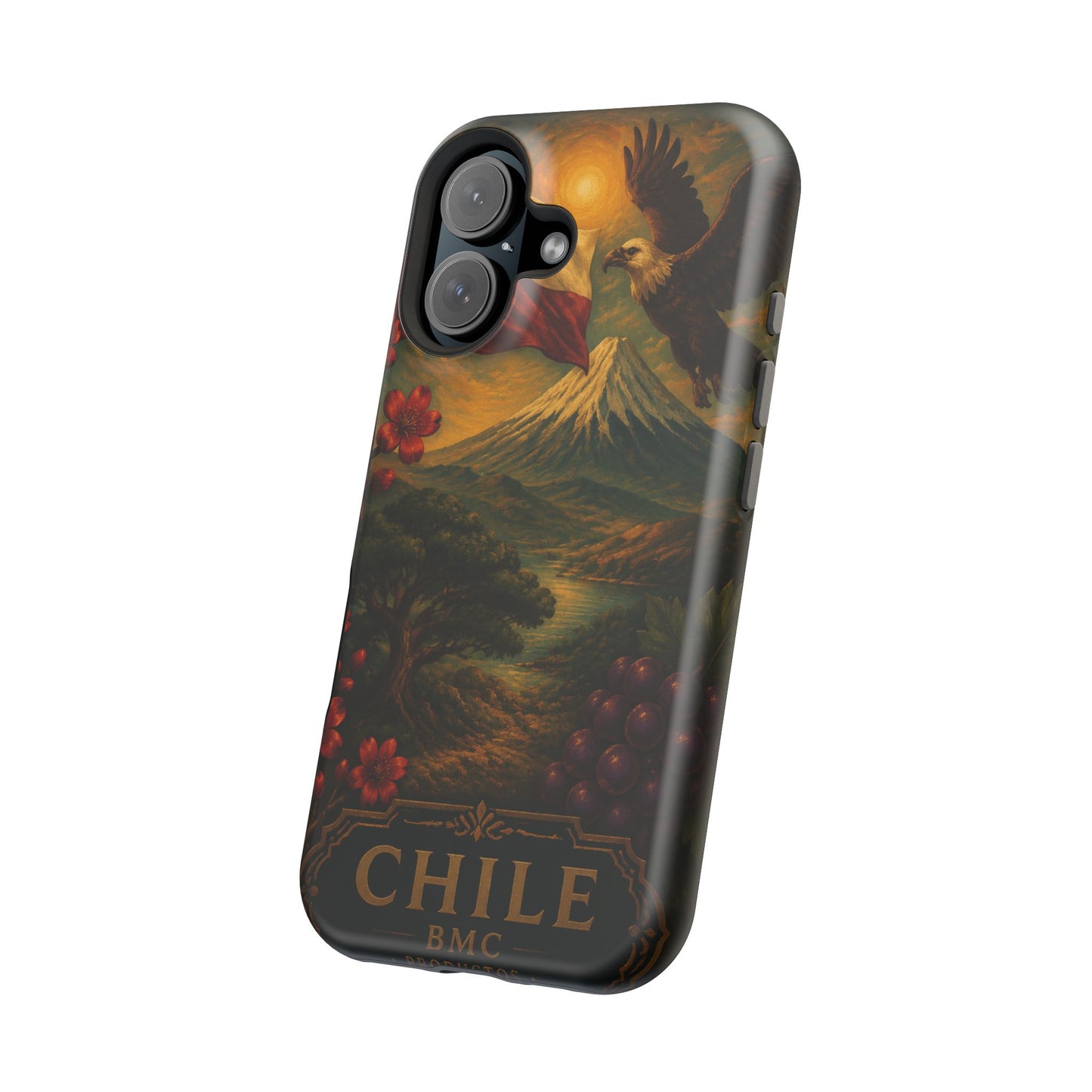 "Funda Magnética Reforzada Magnética Reforzada Chile: Naturaleza Indómita y Horizontes Eternos 🏔️🍇🏜️"