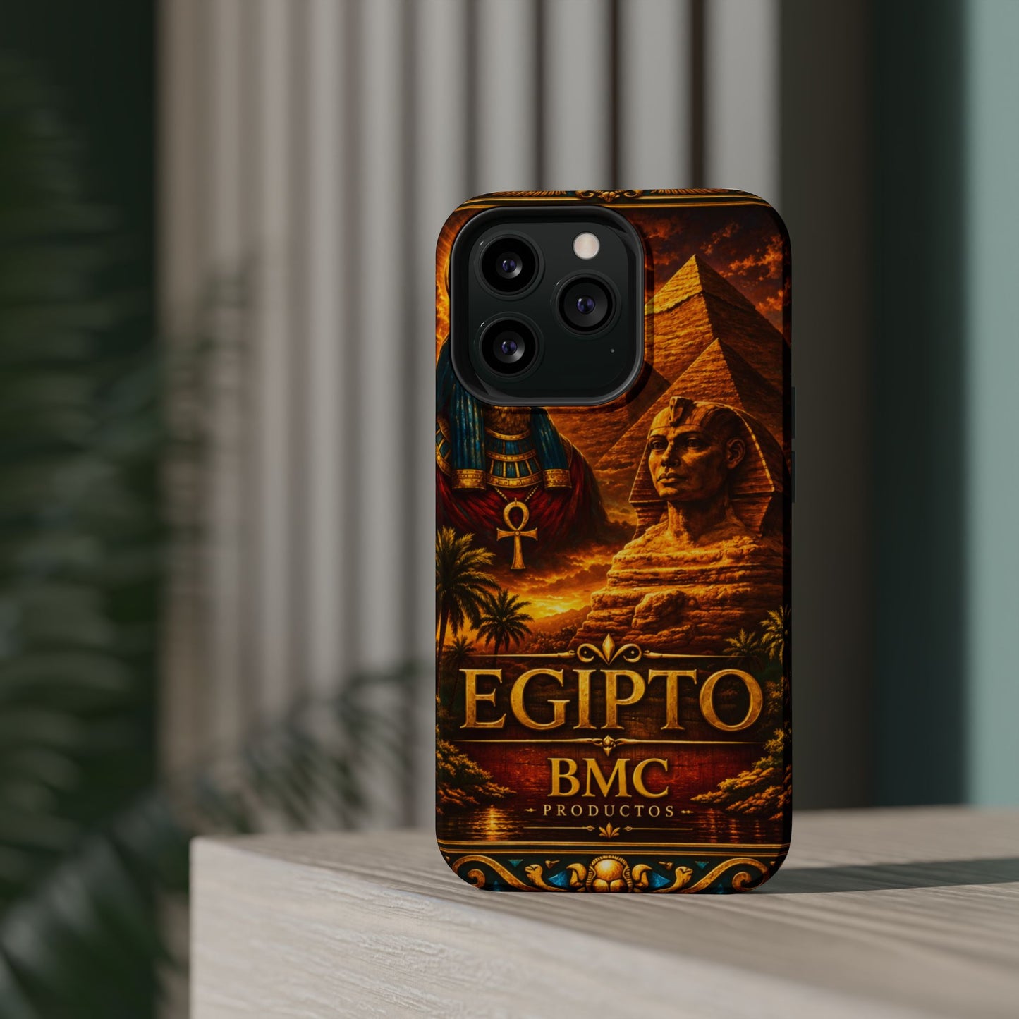 "Funda Magnética Reforzada Egipto Misterio Dorado del Nilo 🏺🌅🐫