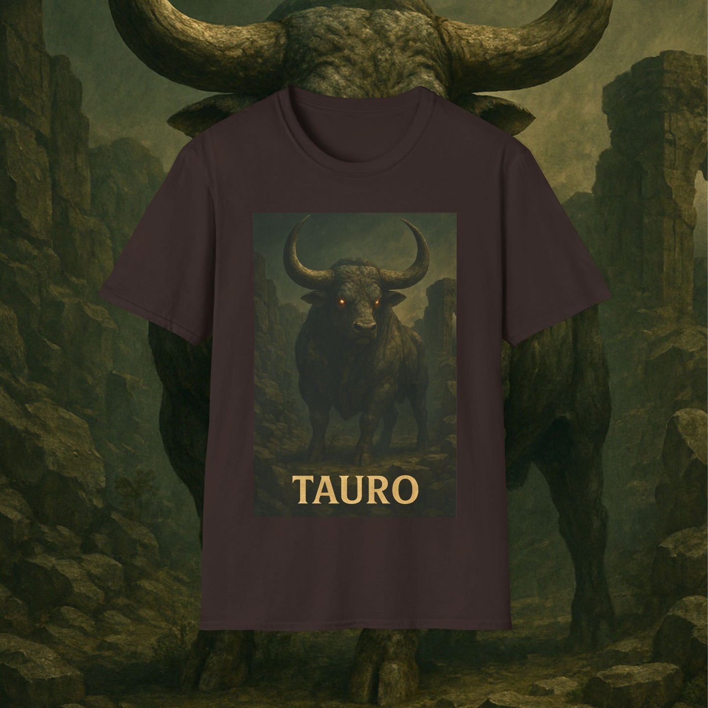 "Camiseta ♉ Tauro — Fuerza silenciosa de la tierra"