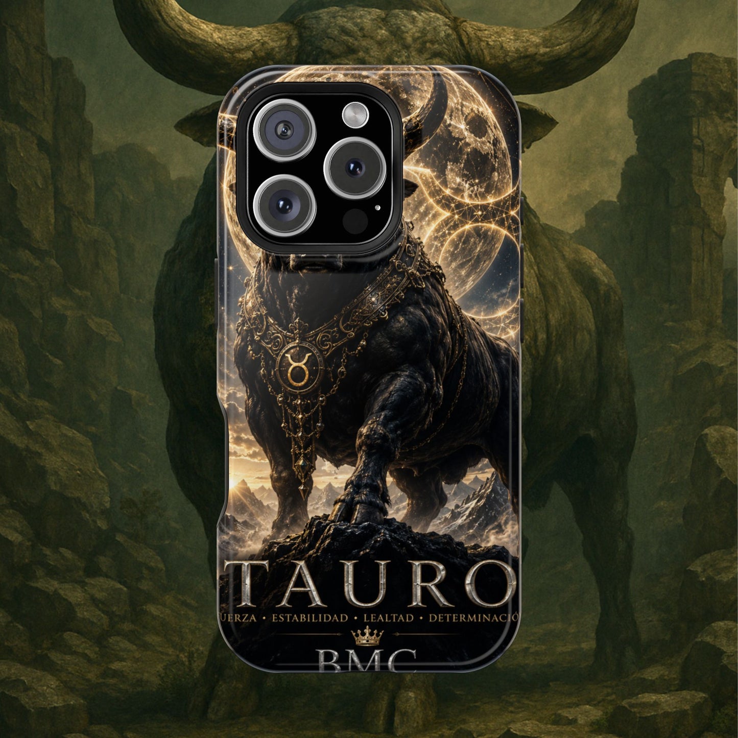 "Funda Magnética Reforzada♉ Tauro — Fuerza silenciosa de la tierra"