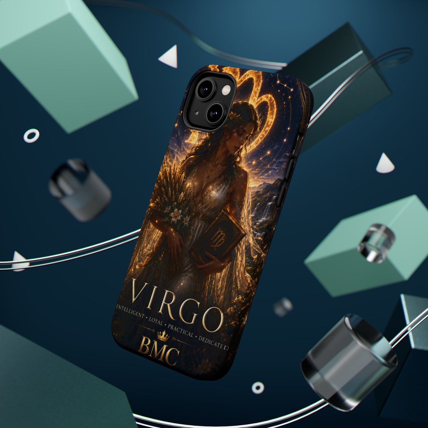 "Funda Magnética Reforzada ♍ Virgo-La Guardiana del Conocimiento"