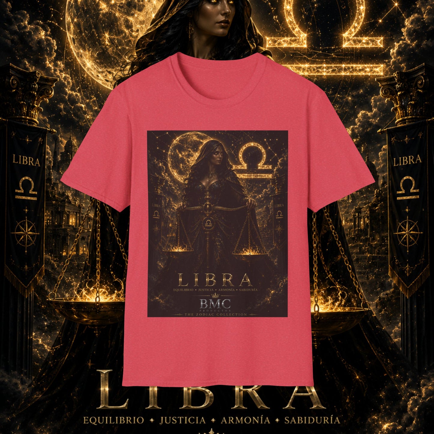 "Camiseta LIBRA – La Guardiana del Equilibrio"