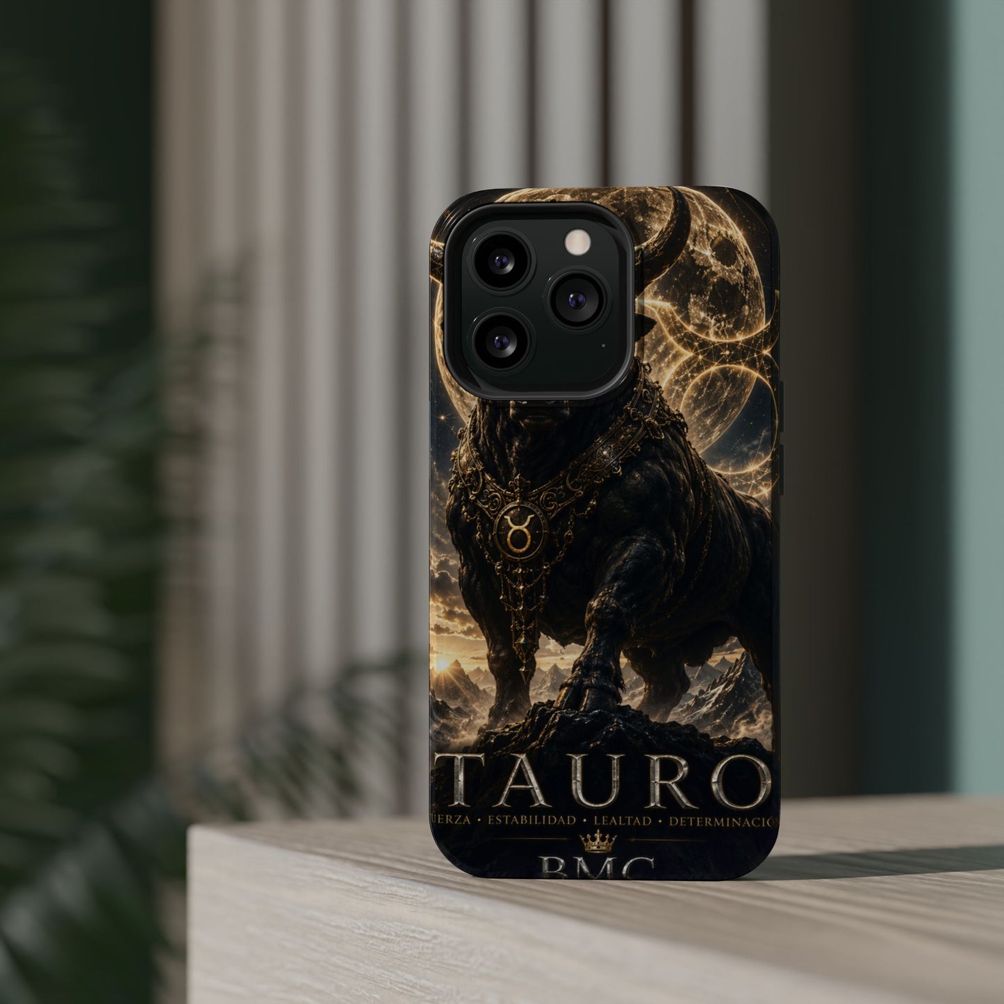 "Funda Magnética Reforzada♉ Tauro — Fuerza silenciosa de la tierra"