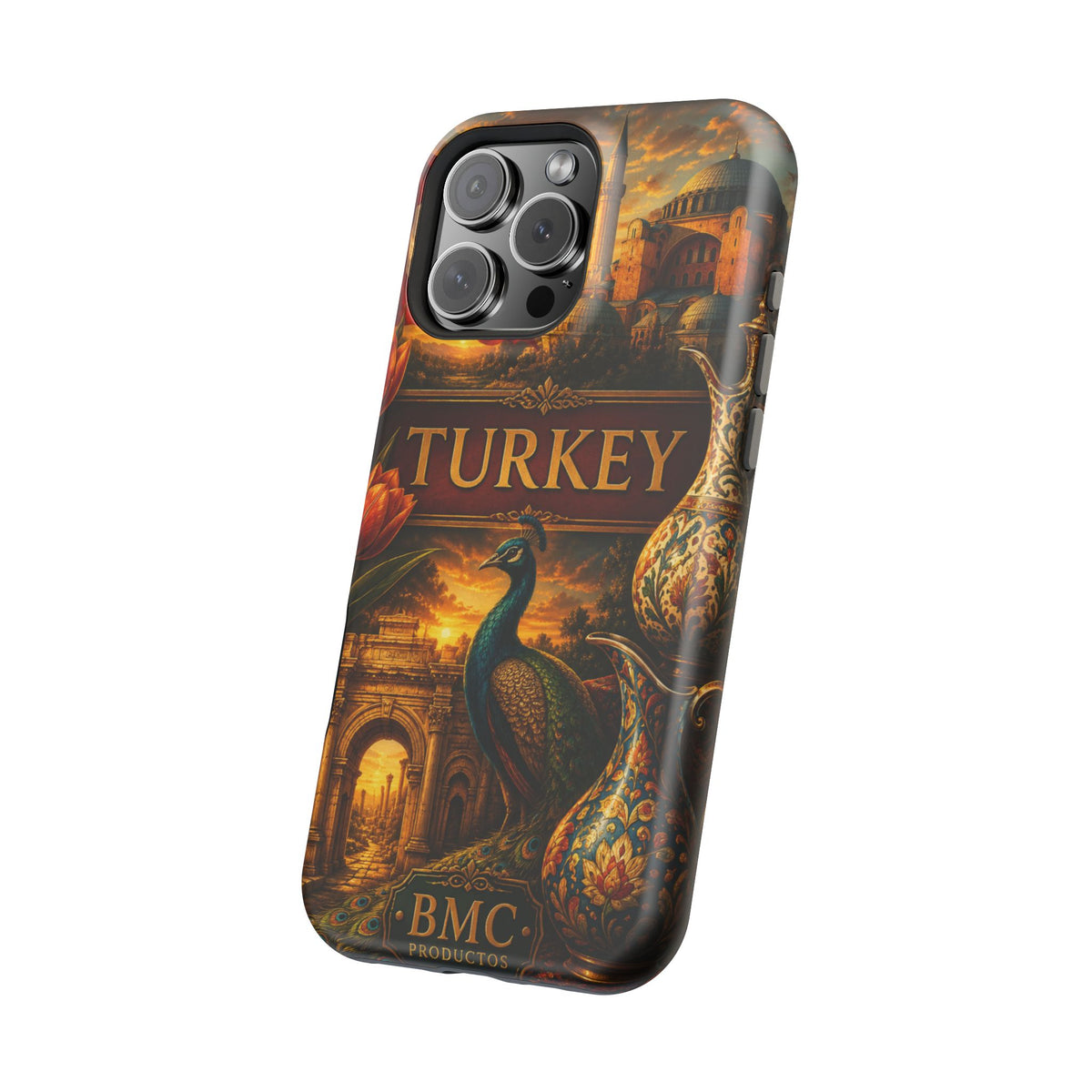 "Reinforced Magnetic Case Turkey✨ – Where East meets West"