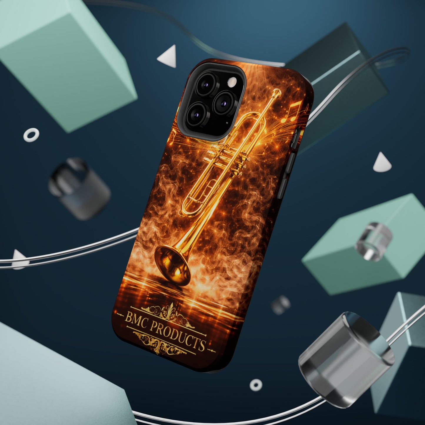"Funda Magnética Reforzada Magnética Reforzada trompeta 🎺🔥Donde hay fuego, hay música.”