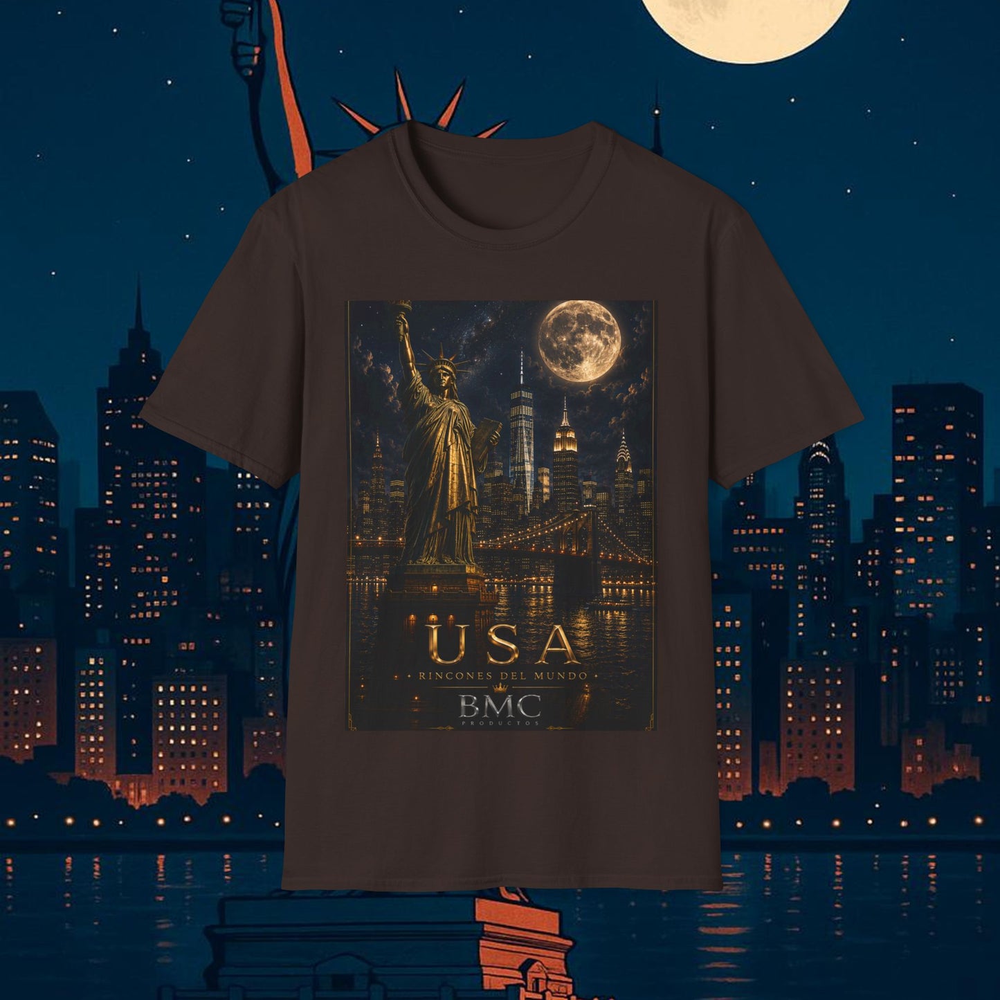 "Camiseta Estados Unidos: Sueños, Libertad y Grandes Horizontes 🗽🏜️🌆"