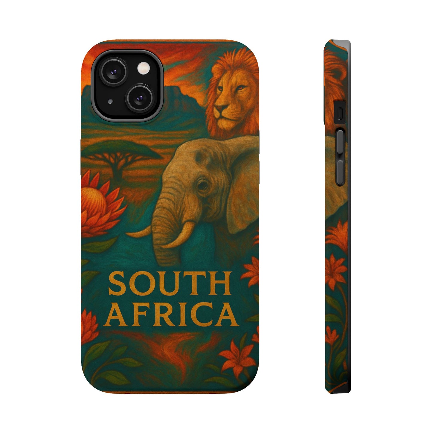 "Funda Magnética Reforzada Magnética Reforzada Sudáfrica 🌍 – Un mundo de aventuras y diversidad"