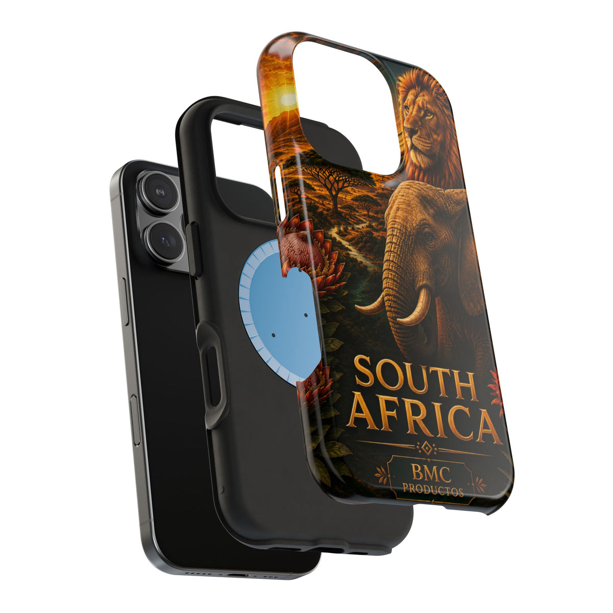 "Reinforced Magnetic Case South Africa 🌍 – A world of adventure and diversity"