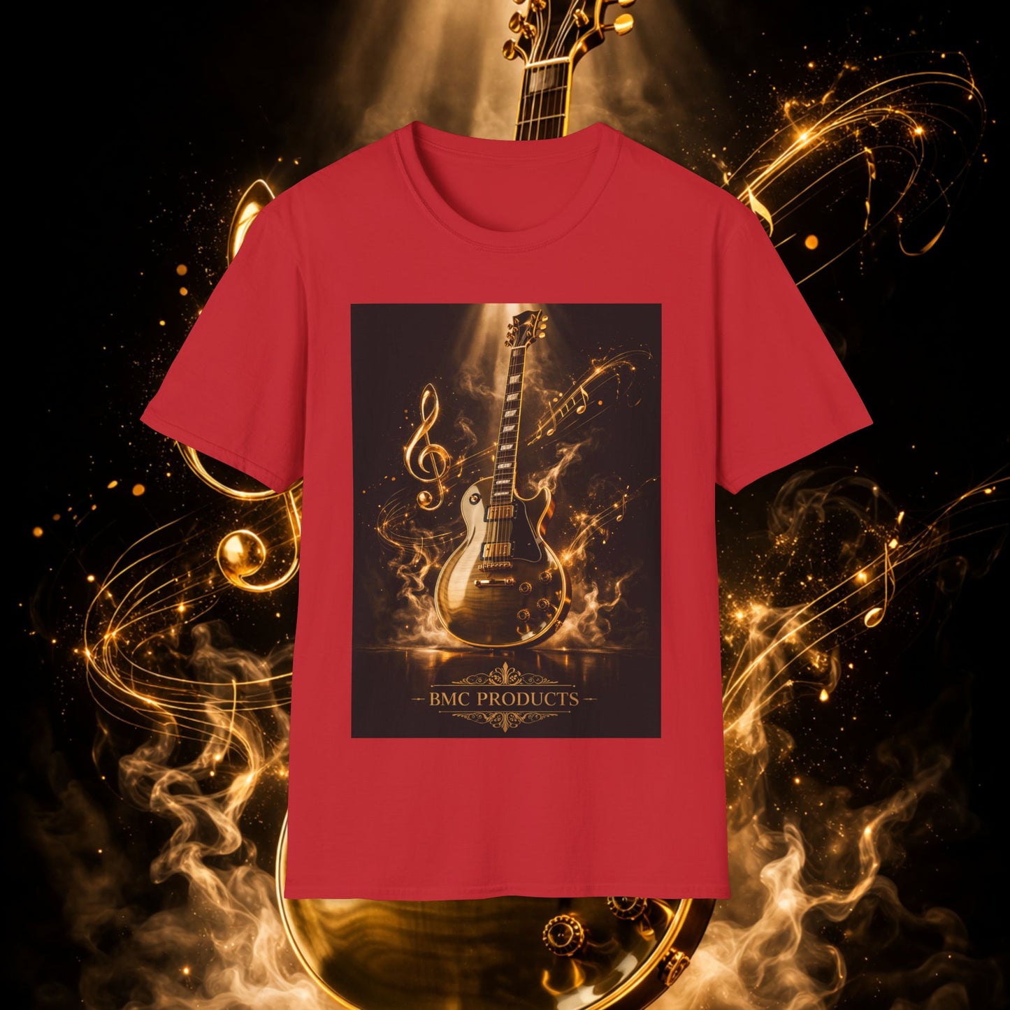 "Camiseta guitarra 🎸🔥Donde vibra una cuerda, nace una llamarada.” 🔥🎸