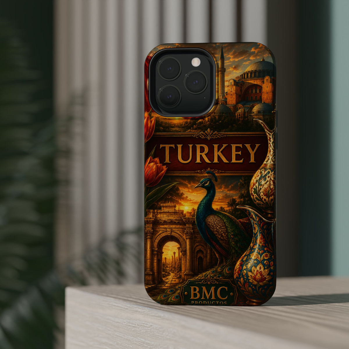 "Reinforced Magnetic Case Turkey✨ – Where East meets West"