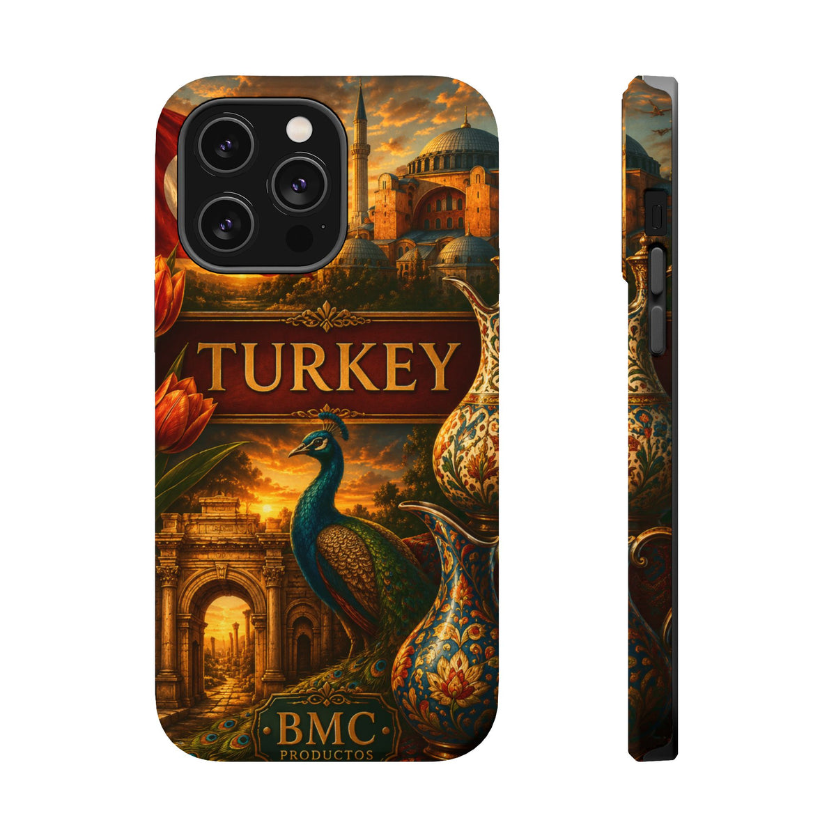 "Reinforced Magnetic Case Turkey✨ – Where East meets West"