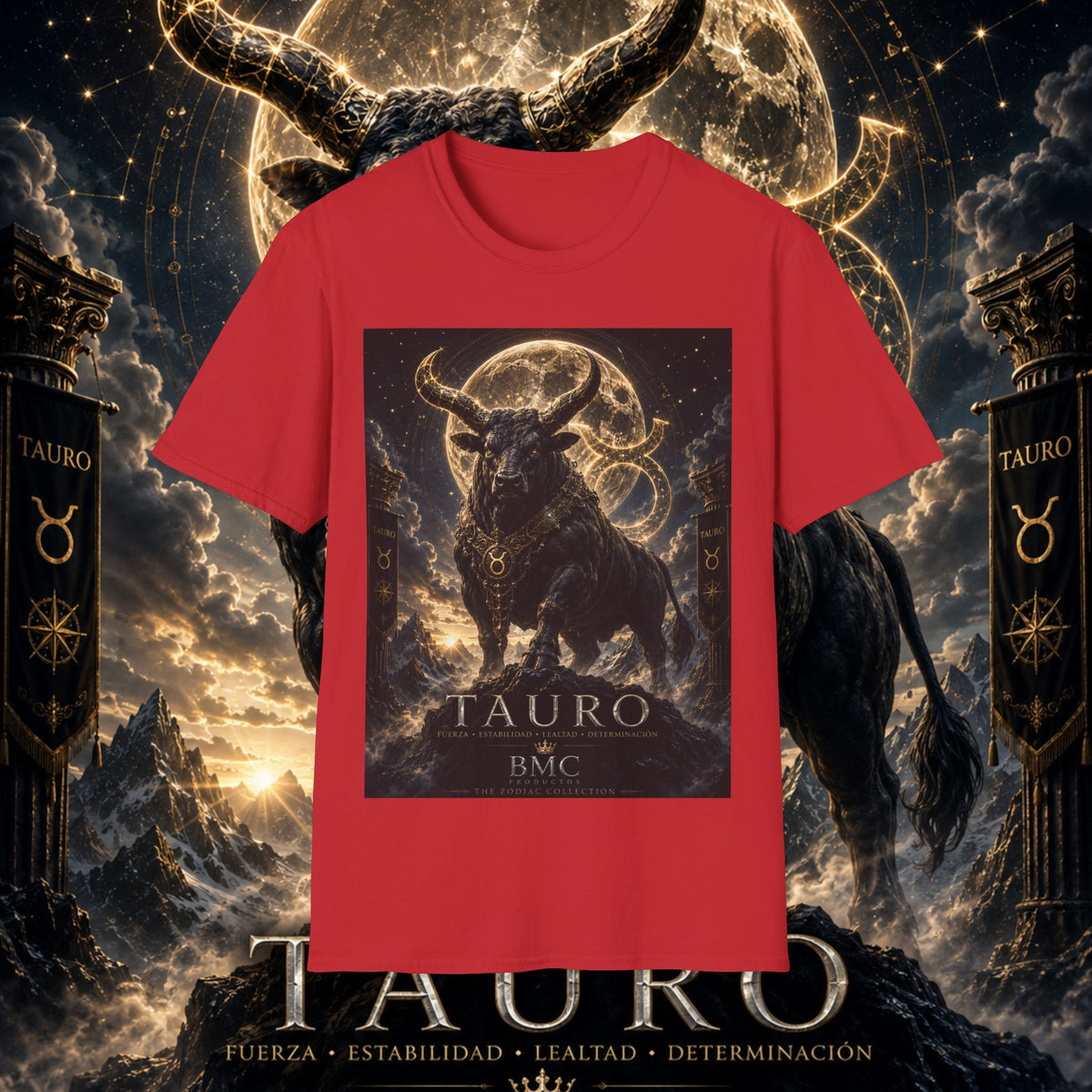 "Camiseta ♉ Tauro — Fuerza silenciosa de la tierra"