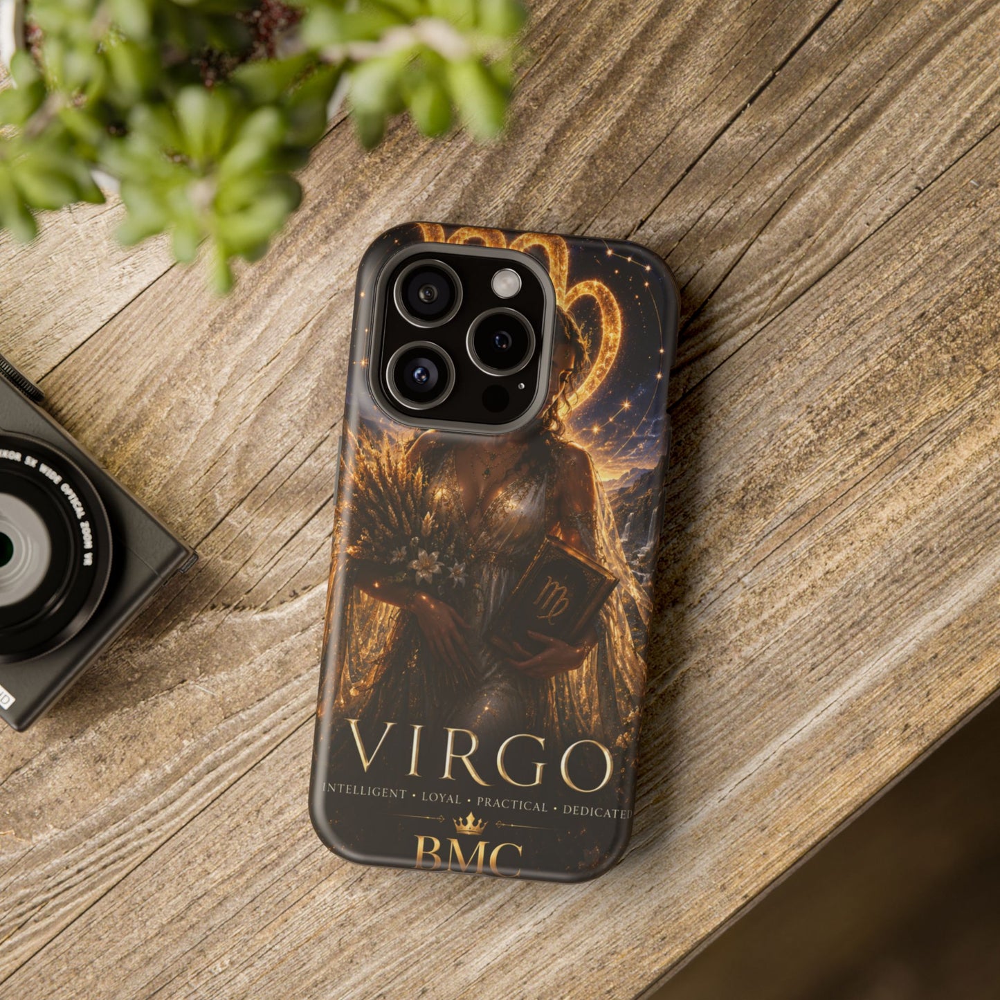 "Funda Magnética Reforzada ♍ Virgo-La Guardiana del Conocimiento"