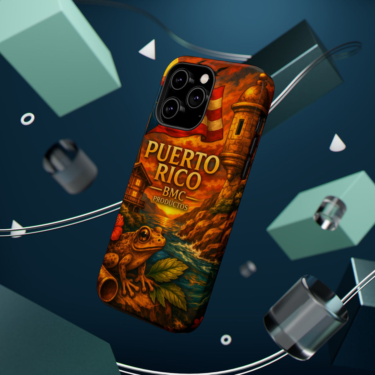 "Reinforced Magnetic Case Puerto Rico – Caribbean rhythm, soul, and color"