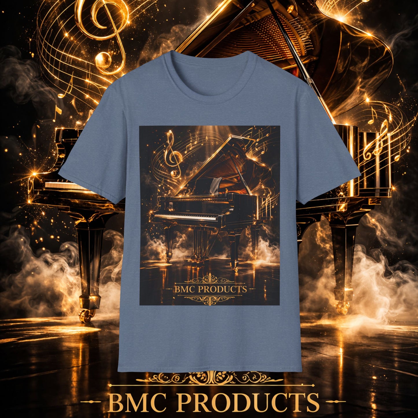 "Camiseta piano 🎹🔥Cuando las manos arden… el alma canta.” 🔥🎹