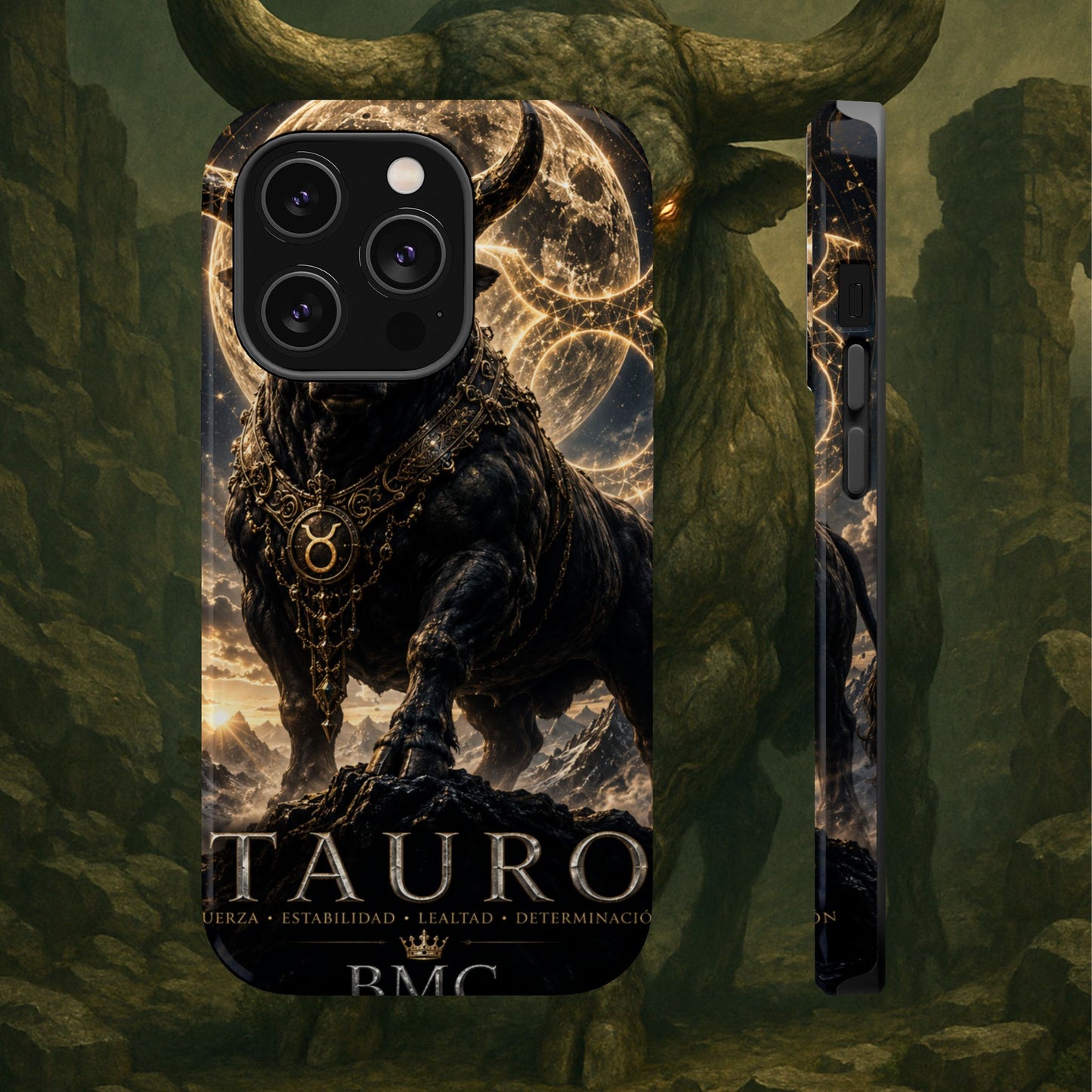 "Funda Magnética Reforzada♉ Tauro — Fuerza silenciosa de la tierra"