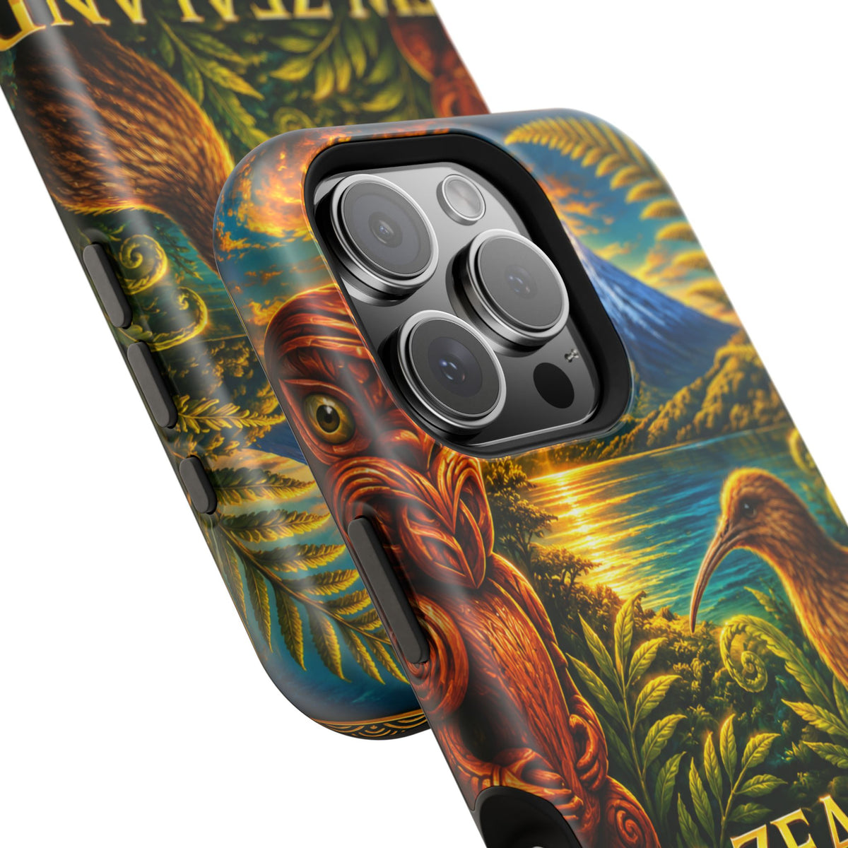 "New Zealand Reinforced Magnetic Case🏞️ – A paradise of nature and adventure"