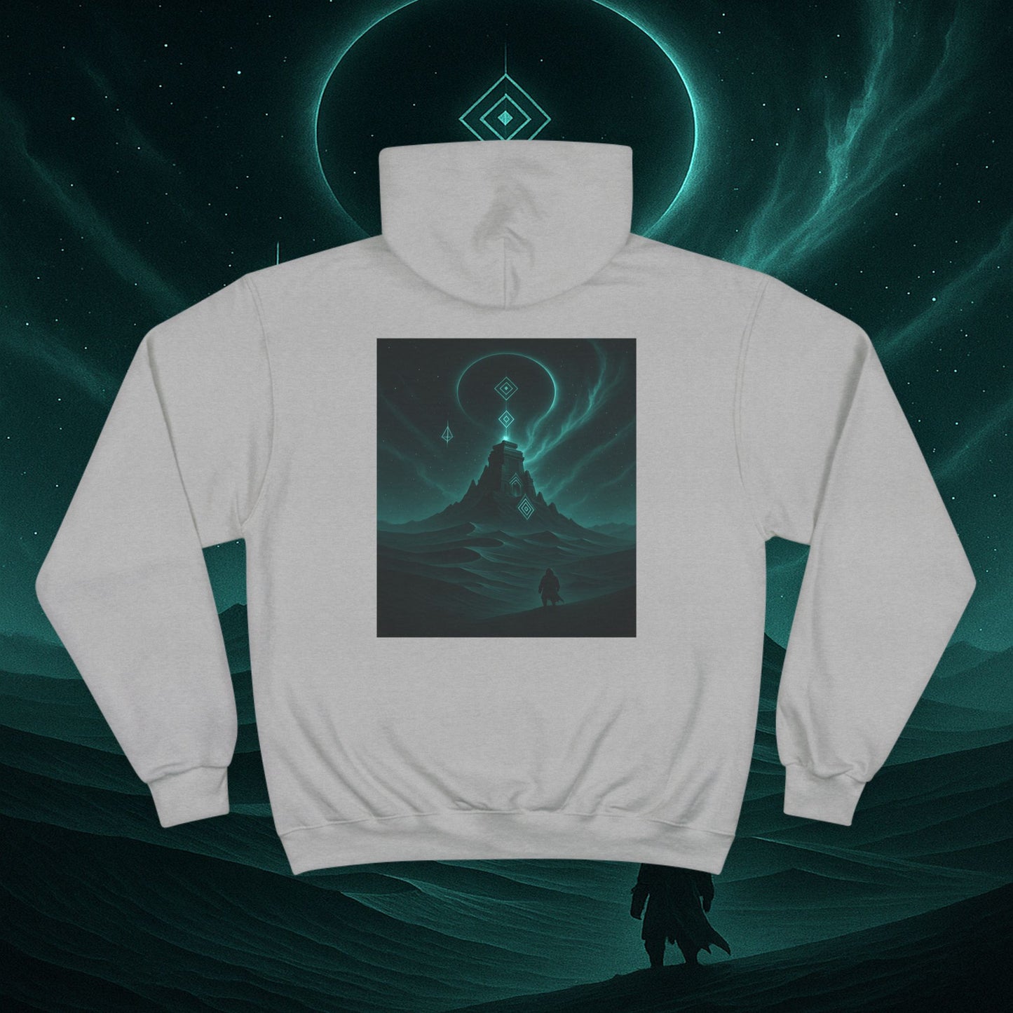 "Sudadera Premium Champion🐉 🪐Templo del Cosmos"