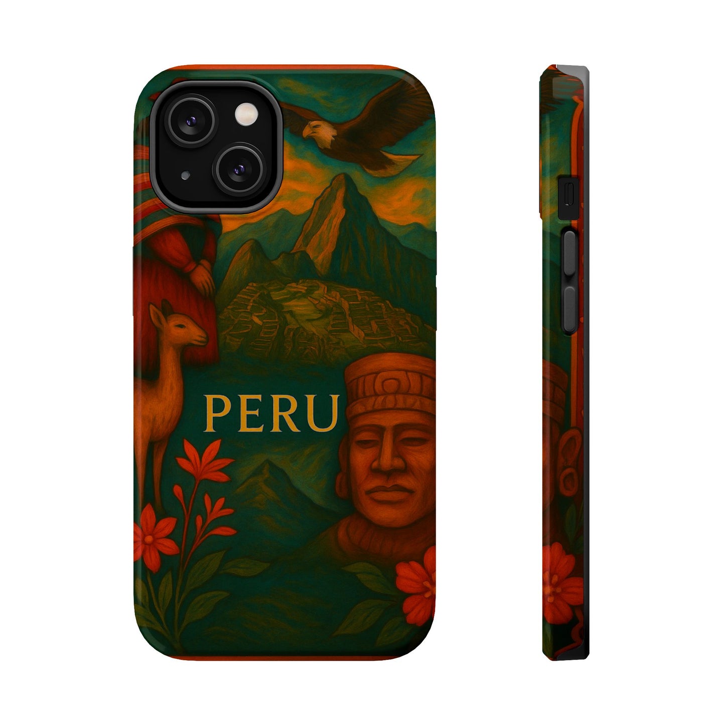 "Funda Magnética Reforzada Perú: Misticismo, Historia y Maravillas Eternas 🏔️🦙🛕"