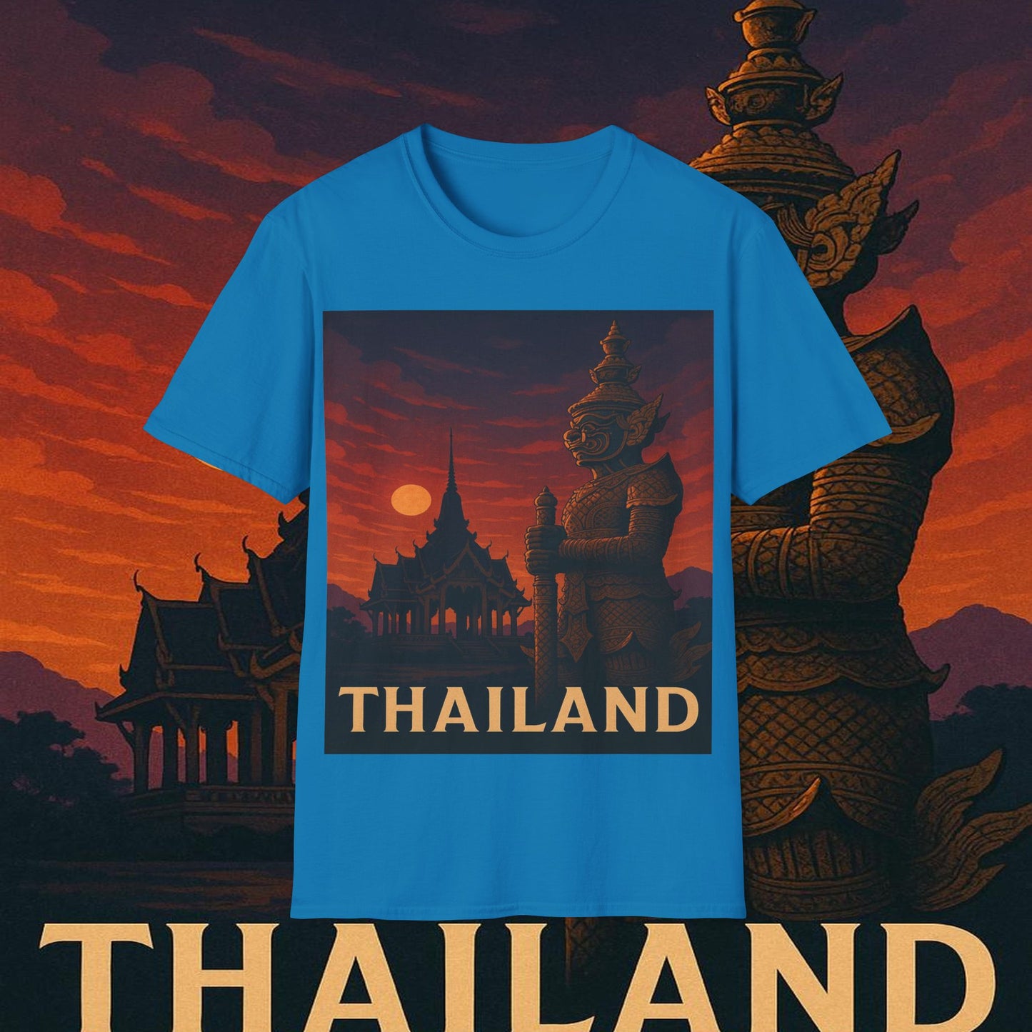 "Camiseta Thailand🌴 – El Reino de las Sonrisas y la Aventura"