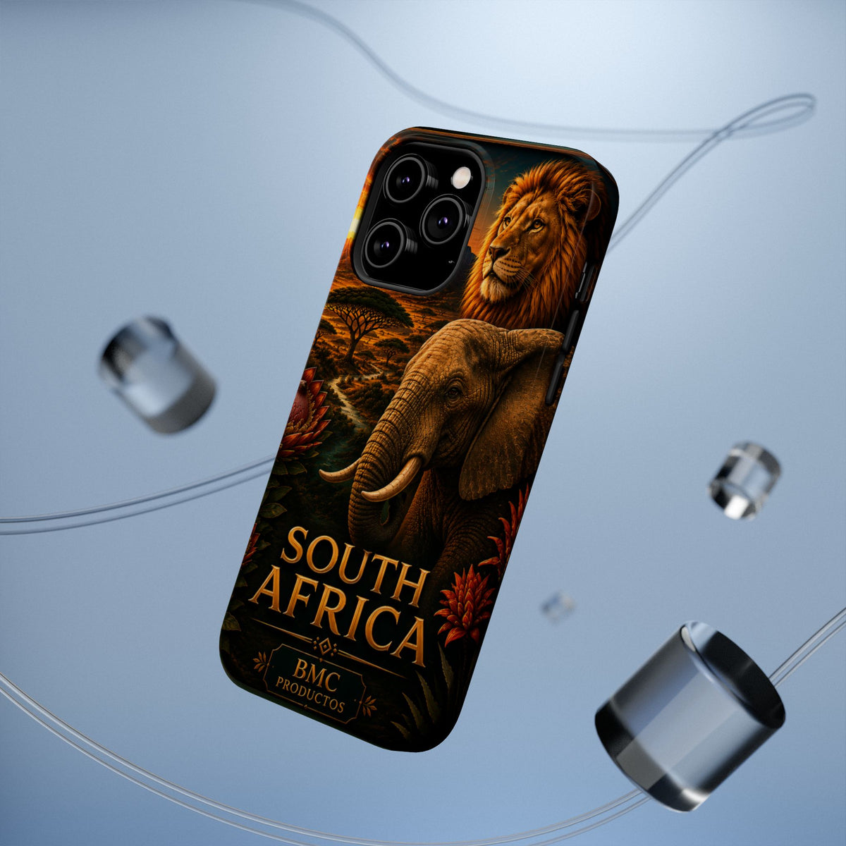 "Reinforced Magnetic Case South Africa 🌍 – A world of adventure and diversity"