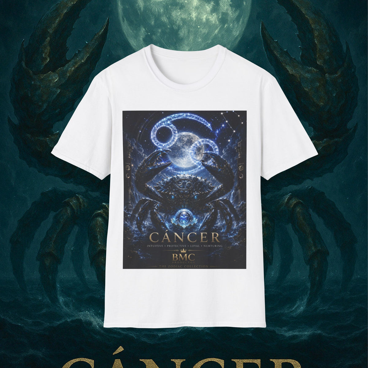 "Camiseta ♋ Cáncer — Guardián de las profundidades"