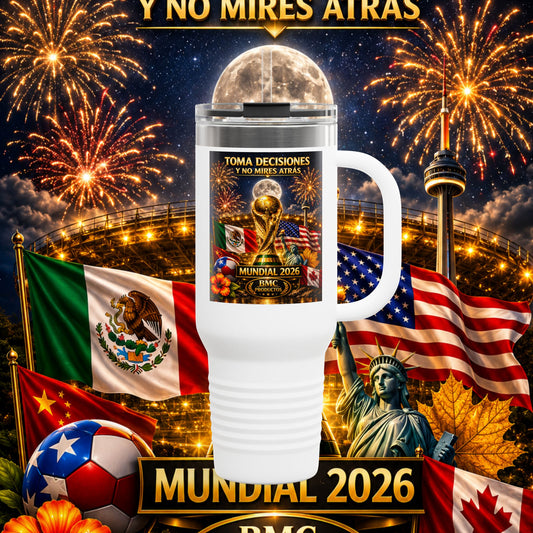 "taza de Viaje Aislada mundial 2026 noche"