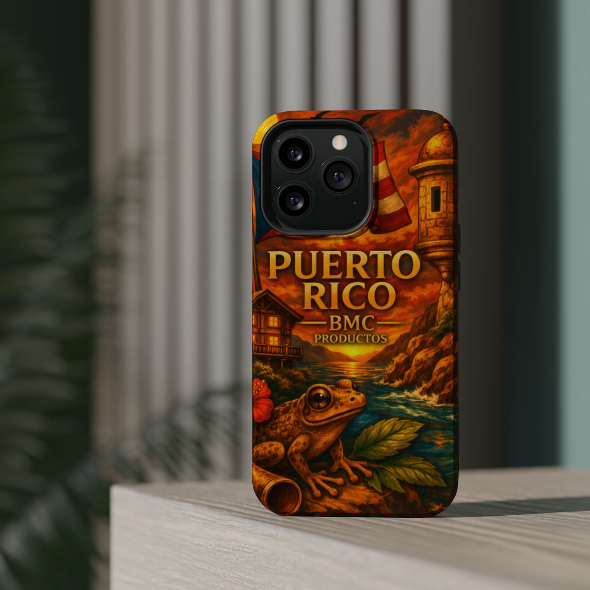 "Reinforced Magnetic Case Puerto Rico – Caribbean rhythm, soul, and color"