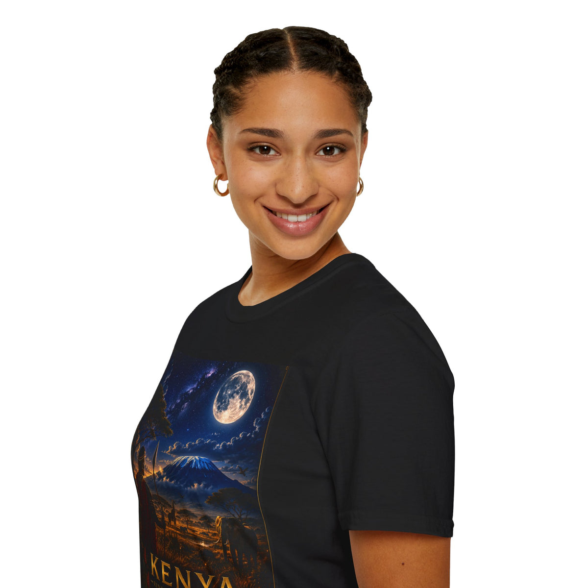 "Camiseta Kenia: Aventura Salvaje y Tierra de Horizontes Infinitos 🦁🌄🏕️"