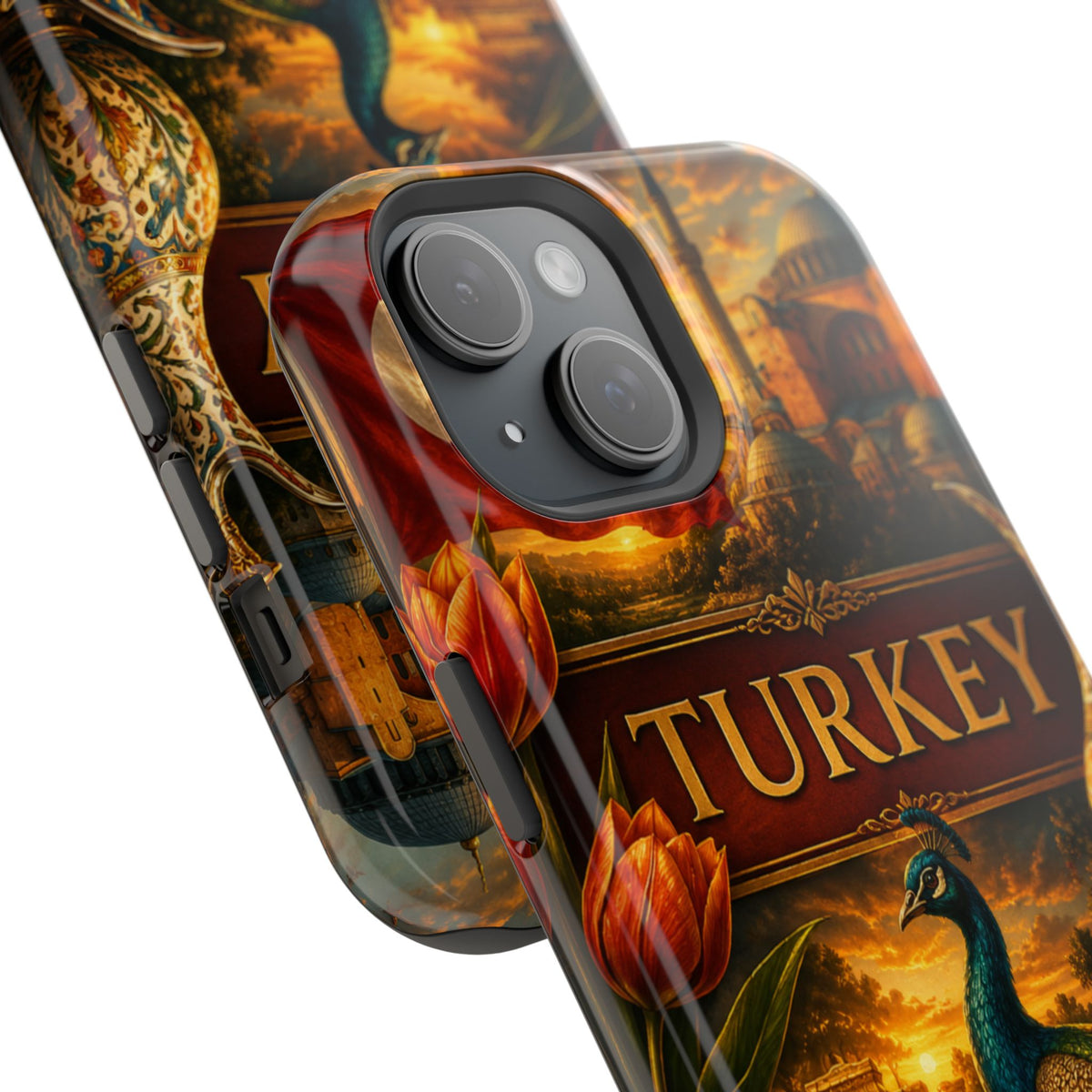 "Reinforced Magnetic Case Turkey✨ – Where East meets West"