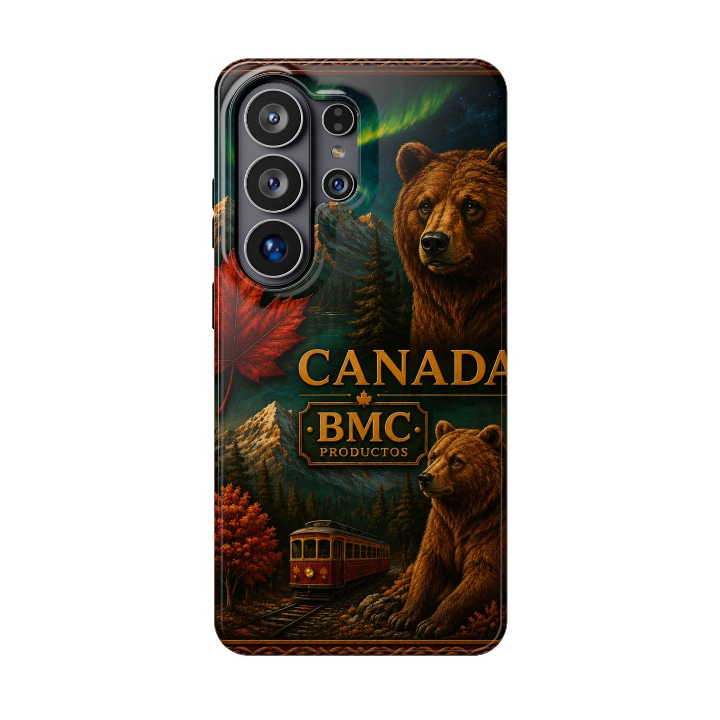 "Funda Magnética Reforzada Magnética Reforzada Canadá: Naturaleza Majestuosa y Espíritu Libre 🍁🏞️🦌"