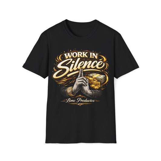 "Camiseta Work in silence 🔥"