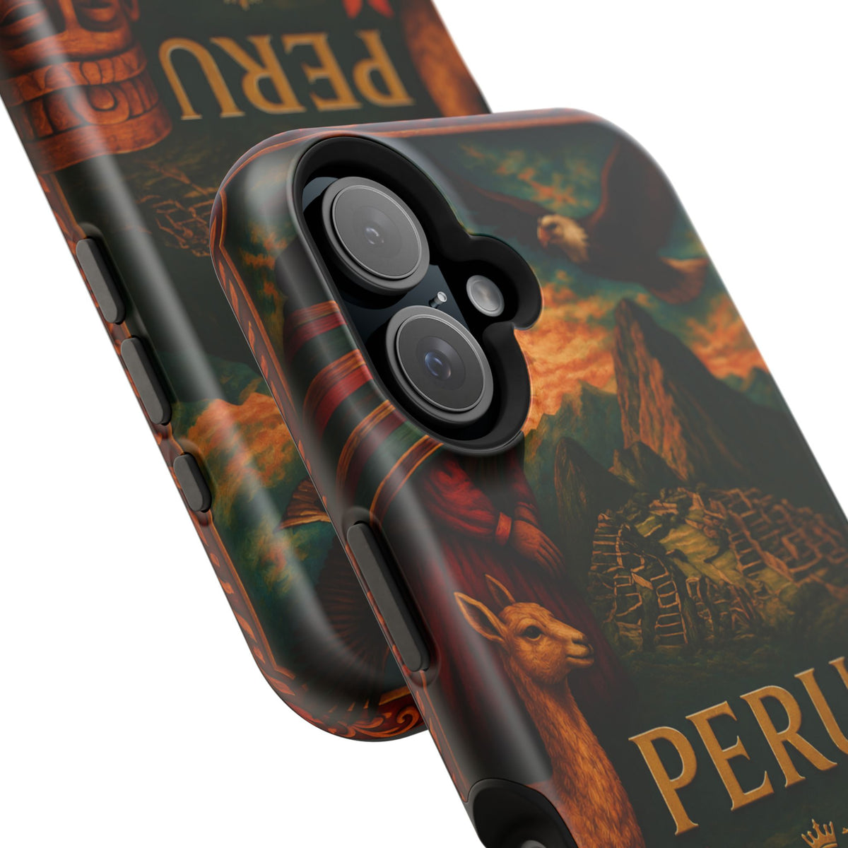 "Peru: Mysticism, History, and Eternal Wonders Reinforced Magnetic Case 🏔️🦙🛕"