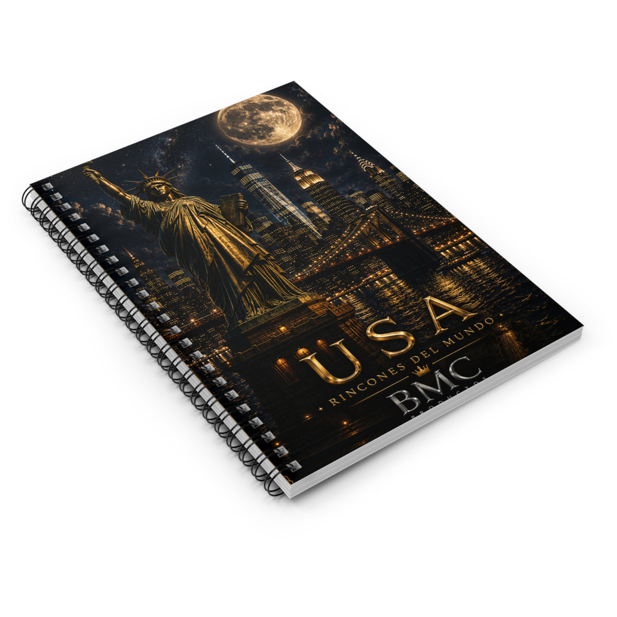 "United States Notebook: Dreams, Freedom, and Great Horizons 🗽🏜️🌆"