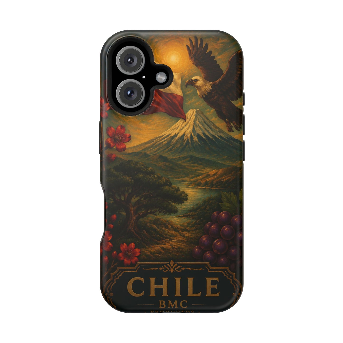 "Funda Magnética Reforzada Magnética Reforzada Chile: Naturaleza Indómita y Horizontes Eternos 🏔️🍇🏜️"