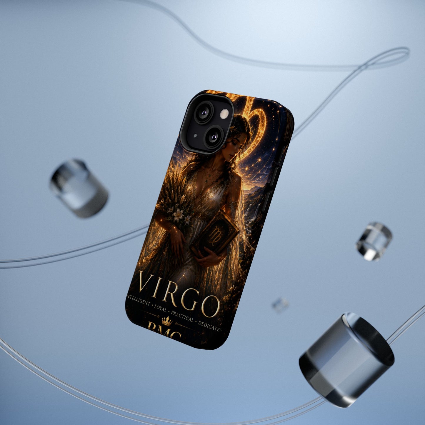 "Funda Magnética Reforzada ♍ Virgo-La Guardiana del Conocimiento"