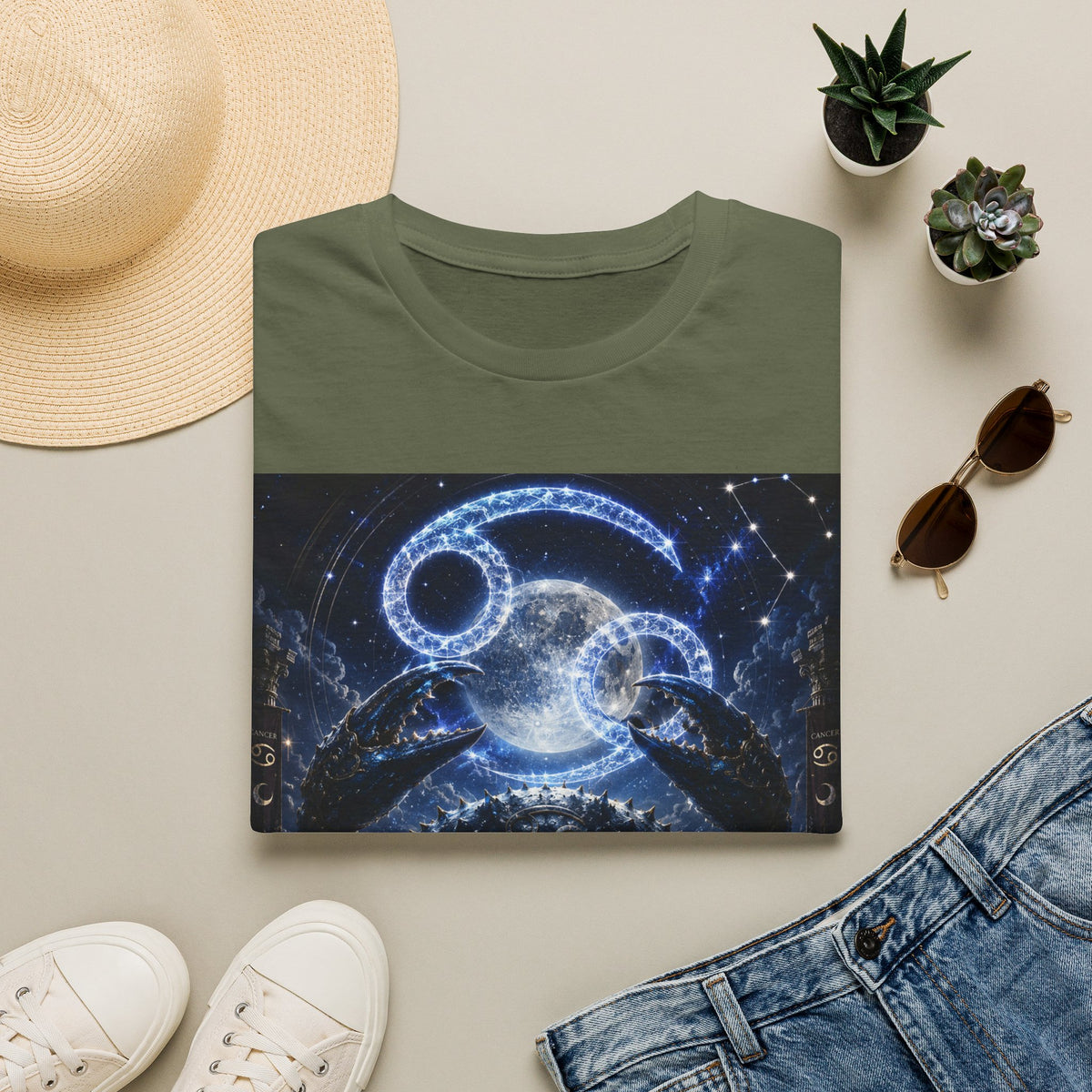 "Camiseta ♋ Cáncer — Guardián de las profundidades"