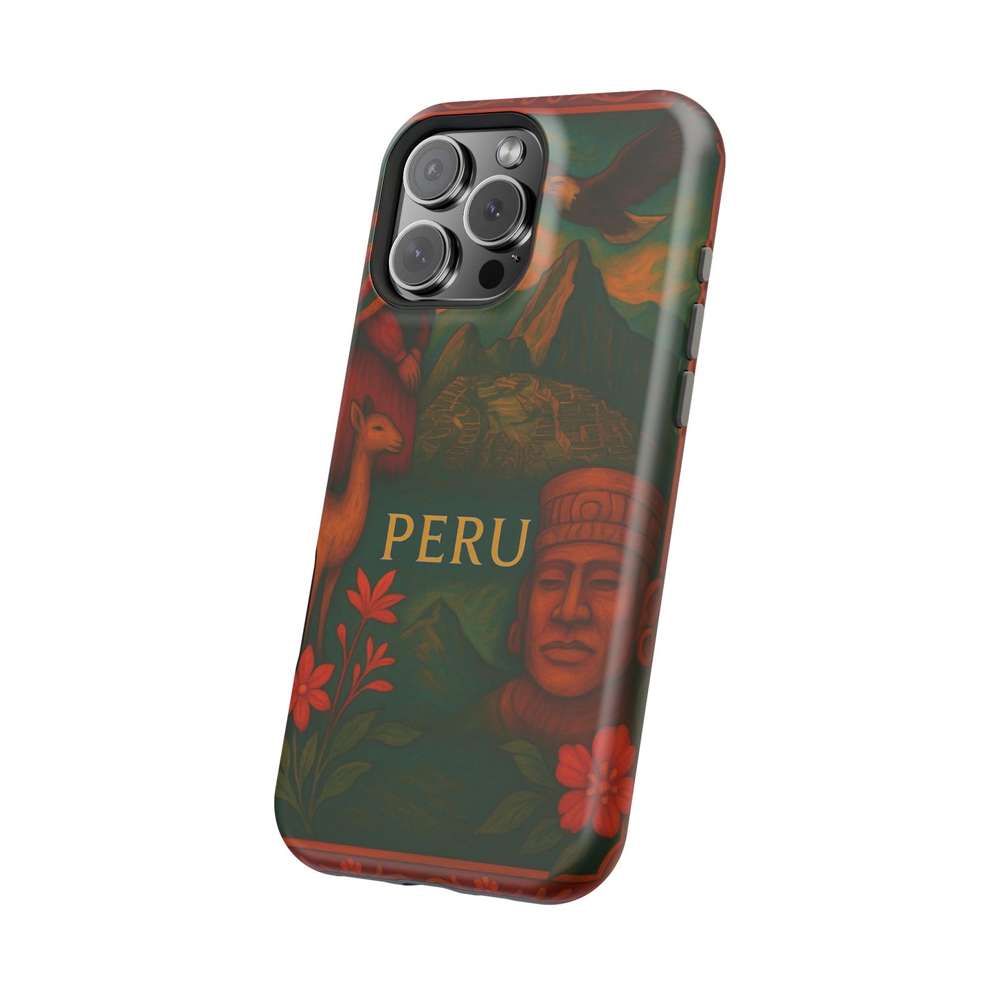 "Funda Magnética Reforzada Perú: Misticismo, Historia y Maravillas Eternas 🏔️🦙🛕"