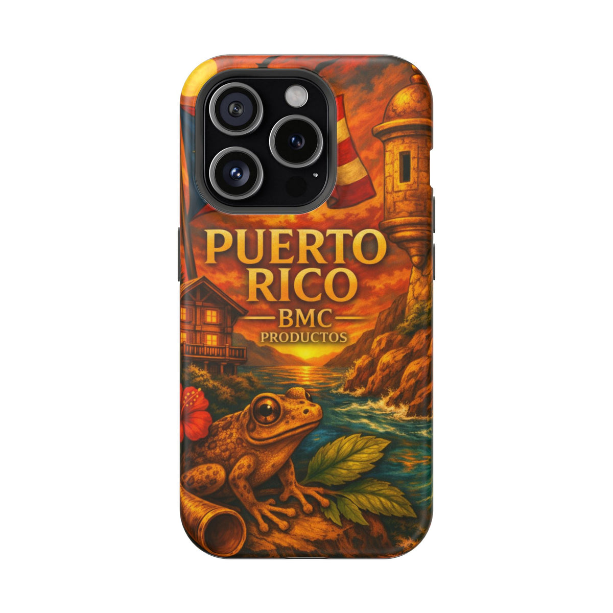 "Reinforced Magnetic Case Puerto Rico – Caribbean rhythm, soul, and color"