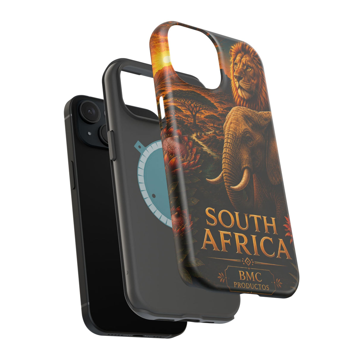 "Reinforced Magnetic Case South Africa 🌍 – A world of adventure and diversity"