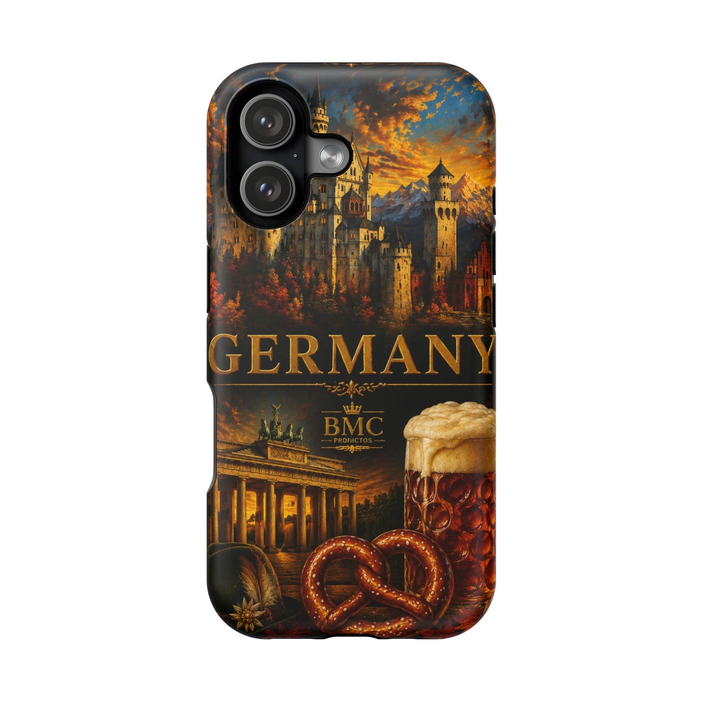 "Funda Magnética Reforzada Alemania: Fortaleza, Historia y Tradición 🎖️🏰🍺"