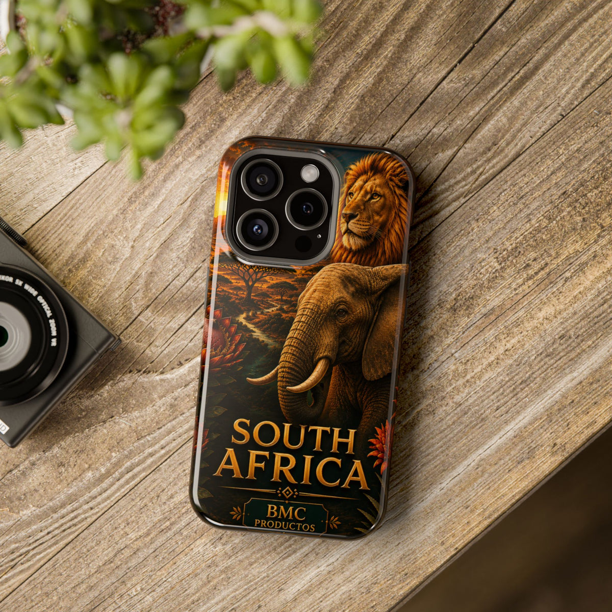 "Reinforced Magnetic Case South Africa 🌍 – A world of adventure and diversity"
