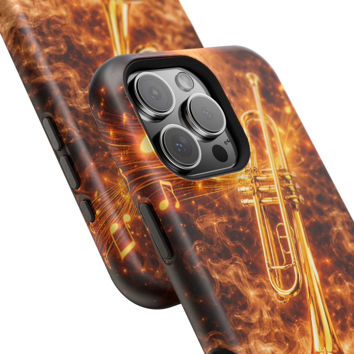 "Funda Magnética Reforzada Magnética Reforzada trompeta 🎺🔥Donde hay fuego, hay música.”